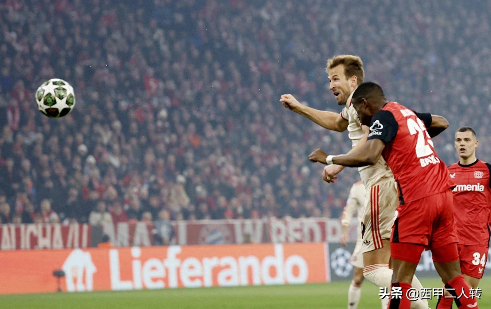 拜仁慕尼黑主场轻取勒沃库森，保持领先