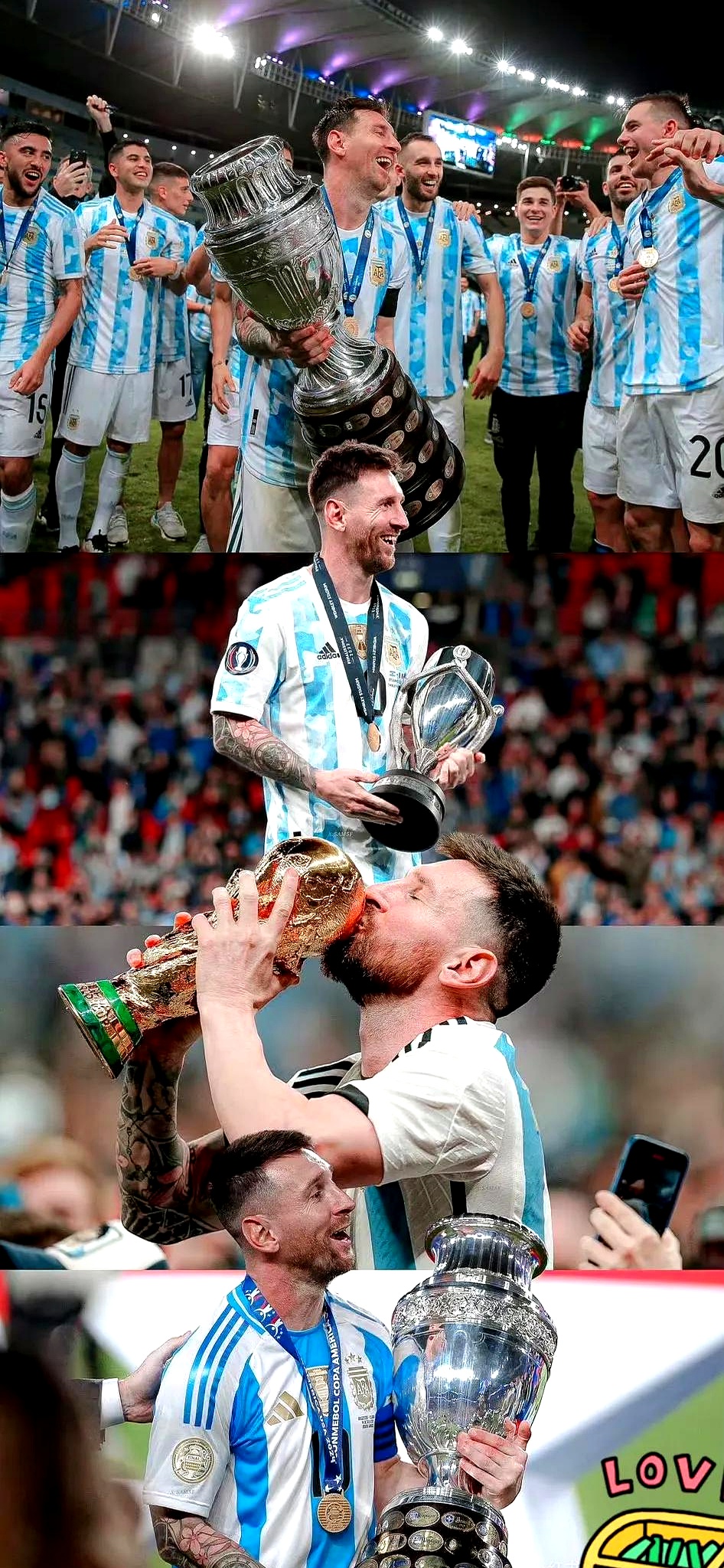 梅西领衔阿根廷备战国际比赛，为荣耀而战